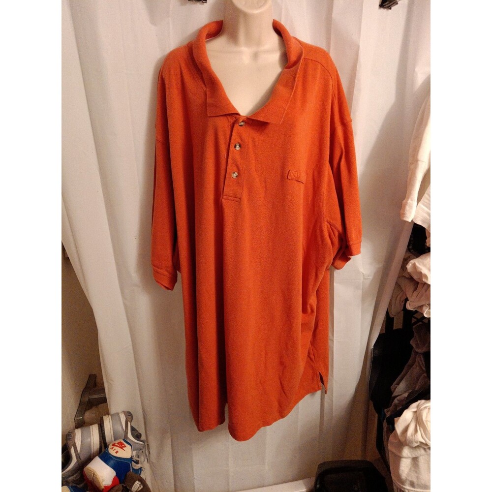 Boulder Creek Orange Polo Shirt Sz 7 XL